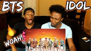 BTS 방탄소년단 IDOL Official MV REACTION [upl. by Betteann24]