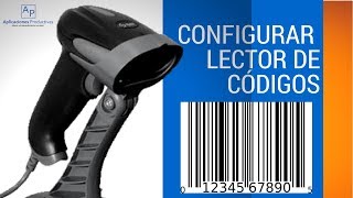 Como Configurar Lector de Codigos de Barras  Enter Solucionado [upl. by Garnett]