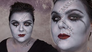 Beetlejuice Beetlejuice  Makeup Inspired By Delores  HALLOWEEN 2023 [upl. by Liagabba]