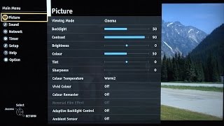 Panasonic TX50DX750B Best TV Picture Settings [upl. by Hyozo]