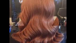 Hair transformation from copper balayage to rose gold hair  Live True London [upl. by Hadleigh643]