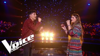 Babylone  Zina  Youssef Zaki VS Anaïd B  The Voice France 2021  Battles [upl. by Gnos]