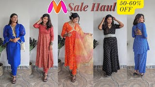 Myntra Trendy Ethnic Wear HaulFestive EditionEverything under Rs1500 Akriti Ranjan [upl. by Assilana]