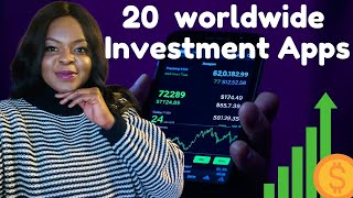 The Best Investment Apps For Beginners 2024 [upl. by Jovitah958]