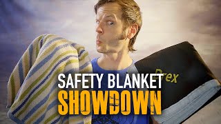 Safety Blanket Showdown Wet Towel vs Duvetyne vs Matrix Fire Blanket [upl. by Eyma650]