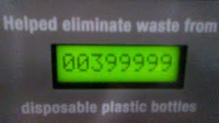 Flipping Counter to 400000 on a Filtered Water Fountain in WMU Waldo Library [upl. by Sharona]