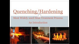 Quenching Process  Heat treatment Process  Steel amp Iron  Salt Bath  Strength  Quench [upl. by Nahte971]