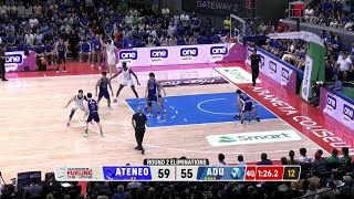 AteneoAdamson round 2 finish  UAAP Season 86 Mens Basketball [upl. by Nesta]