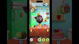 smr tom rek top xit shortsyoutube mytom2game talkingtom mytalkintom2 games top [upl. by Tandi]