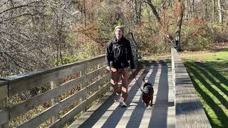 MINOOKA park A relaxing and soothing hike with my dog [upl. by Yrtnahc]