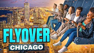 THE BEST RIDE AT NAVY PIER  FLYOVER CHICAGO [upl. by Leong722]