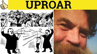 🔵 Uproar Uproarious Uproariously  Uproar Meaning  Uproarious Examples  C2 English Vocabulary [upl. by Gausman]