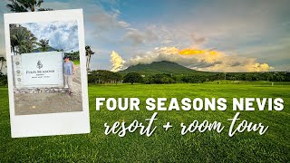 Four Seasons Nevis Resort and Room Tour  Explore Paradise with Me [upl. by Razaele863]