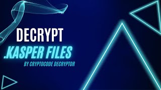 How to Recover Server from KASPER Ransomware and Decrypt Data  antimalware decryption [upl. by Kinny264]