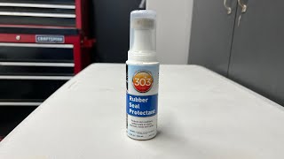 303Products Rubber Seal Protectant  Conditioning and Protecting Door Seals [upl. by Lhary177]