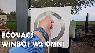 Laveur de vitres Ecovacs WINBOT W2 OMNI [upl. by Nils]