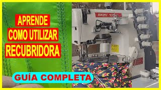 Como utilizar maquina Recubridora Collareta ▶️ UN PEQUEÑO CURSO [upl. by Parhe]