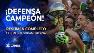 Sudamericana  Lanús 03 Defensa y Justicia  HIGHLIGHTS COMPLETO [upl. by Aimekahs]