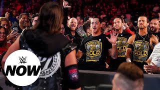 Full reaction to NXT’s attempted takeover of Raw and SmackDown WWE Now [upl. by Aerdnna]