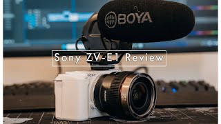 Sony ZVE1 Review [upl. by Eeimaj679]