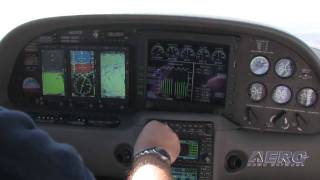 AeroTV Aspen Avionics  Flight Test Flying an Aspen Equipped SR22 [upl. by Inalaehon874]