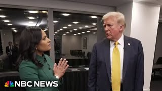 Kristen Welkers exclusive interview with Presidentelect Donald Trump [upl. by Berwick473]