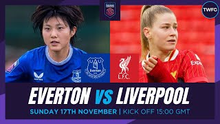 EVERTON VS LIVERPOOL LIVE  WOMENS SUPER LEAGUE WATCHALONG  TFC LIVE [upl. by Rech44]