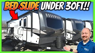 Under 30ft with Full Queen Bed Slide amp Closet 2024 Rockwood 2614BS Travel Trailer [upl. by Harihs]