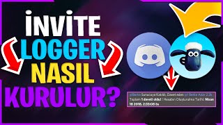 DİSCORD İNVİTE LOGGER BOT NASIL KULLANILIR   DİSCORD İNVİTE LOGGER BOT NASIL KURULUR  2021 [upl. by Yniatirb]