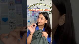 WHATS IN MY BAG 🎒 Ft Medical student edition 🩻🥼 collegelife mbbs aiims viral [upl. by Ettennan]