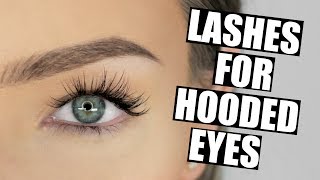 Best Lashes for Hooded Eyes  STEPHANIE LANGE [upl. by Clayborne]