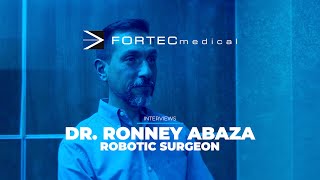 Dr Ronney Abaza Interview  ForTec Medical [upl. by Eaver591]