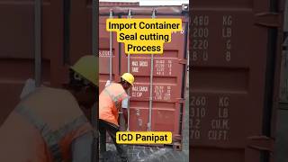 How to do Import Custom Clearance at ICD Panipat import logisticsicegate shortstrandingshorts [upl. by Grey]