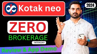 Kotak Neo Trading Demo  Kotak Securities Brokerage Charges  Kotak Neo App Review  Kotak Neo [upl. by Atinoj939]