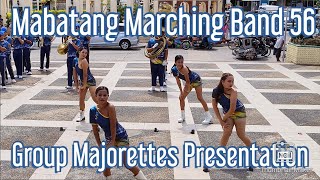 Mabatang Marching Band 56 Group Majorettes Presentation  Abucay Bataan Fiesta 2024 [upl. by Aurelia843]