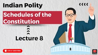 Schedules of the Constitution  Lec 8  Indian Polity  Tamil [upl. by Utter]