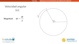 Física  Vectores en el movimiento circunferencial uniforme [upl. by Imeaj]