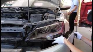 Installation Guide VLAND LED Headlights For Volkswagen Jetta MK6 20112018 [upl. by Naneek]