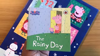 12 The Rainy Day Peppa Pig Christmas Advent Calendar 24 Books  Read Aloud Book for Children [upl. by Akirdna]