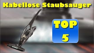 Die 5 besten kabellosen Staubsauger  Welcher ist der beste Akkusauger [upl. by Chrissie]