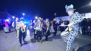 Drumheads Samba Band at Lindfield Bonfire Societys 2024 Bonfire Procession [upl. by Lynelle]