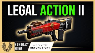 Destiny 2 Dont sleep on Legal Action II  It does things no other high impact pulse can [upl. by Bywaters]