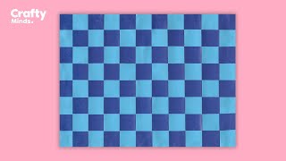 This Simple Paper Weaving Craft is So Simple Youll Never Believe It  Crafty minds [upl. by Ordnaxela]