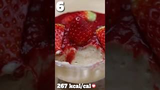 🍓​🍌​Postres Saludables Sin Azúcar  Mousse Cremoso de Plátano y Fresa postressaludables shorts [upl. by Delanty408]