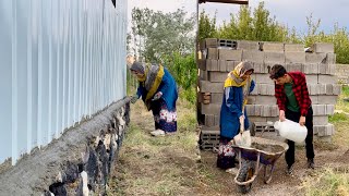 💧Reinforcing Sodabehs Rural Cottage to Prevent Water Infiltration from Rain and Flooding🏡 [upl. by Tuhn]