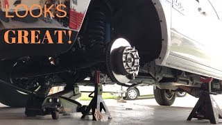 2018 4th Gen RAM  new wheels and speedo Calibration with Alfaobd [upl. by Sackey]