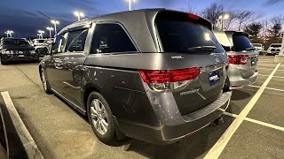 2016 Honda Odyssey EXL horn [upl. by Ellene852]