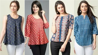 Stylish And Fashionable Printed amp HandReadyMade Short Sleeves For Summer Special Giftslong Hair [upl. by Darcia]