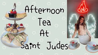 Vlogging Afternoon Tea At Saint Judes  Tantrum Doughnuts  The Alchemist [upl. by Norym881]