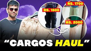 7 Budget Cargos Under ₹1500  BEST Pants For College Street Style  BeYourBest Fashion By San Kalra [upl. by Ialohcin]